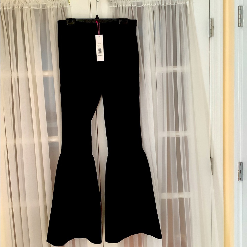 Black dress bellbottoms